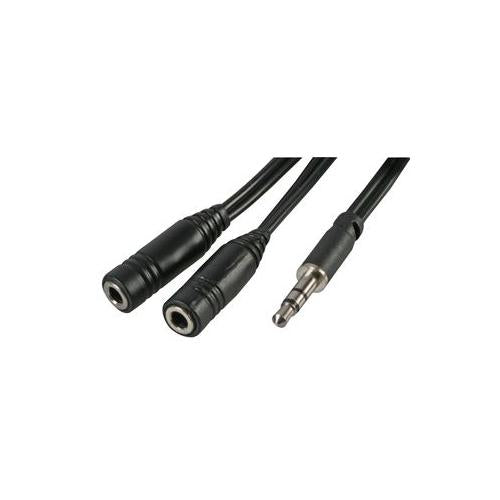 PRO SIGNAL - PSG03687 - 3.5MM JACK SPLITTER LEAD, 0.2M