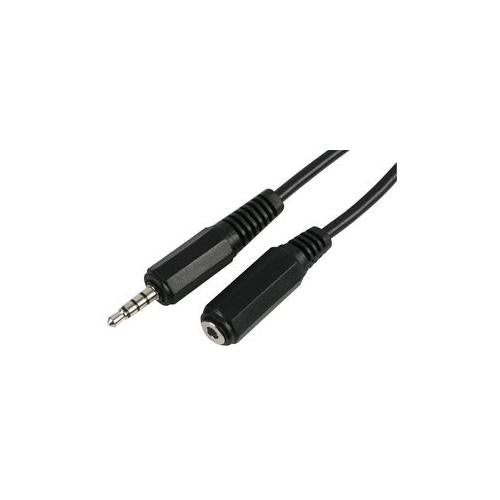 PRO SIGNAL - PSG03708 - 3.5MM JACK 4P SOCKET TO PLUG LEAD, 2M