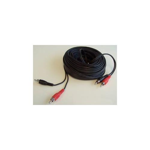 PRO SIGNAL - PSG00247 - 2X PHONO PLUG TO PLUGS - 20M