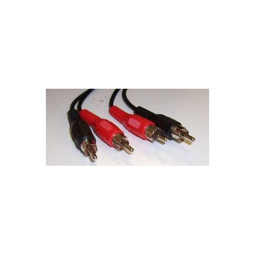 PRO SIGNAL - PSG00248 - 2X PHONO PLUG TO PLUGS - 25M