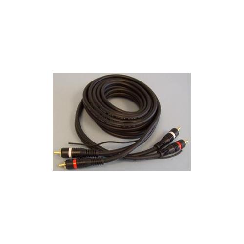 PRO SIGNAL - PSG00280 - GOLD 2X PHONO PLUGS TO PLUGS - 3M