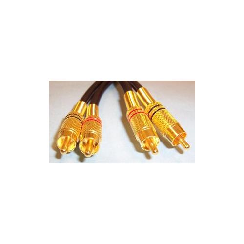 PRO SIGNAL - PSG00462 - 2X PHONO PLUGS TO PLUGS - 10M