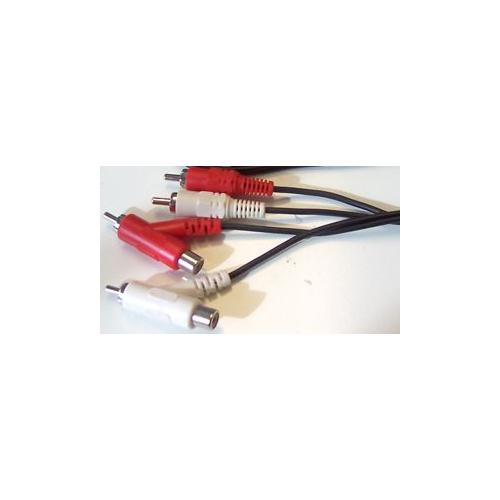 PRO SIGNAL - PSG00466 - STACKABLE 2X PHONO PL TO PL - 1M
