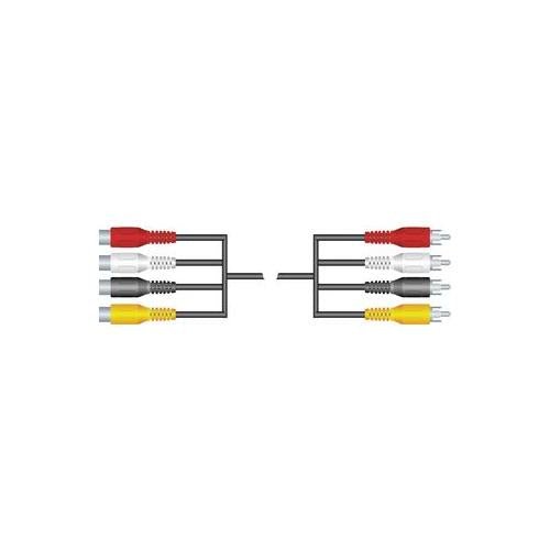 PRO SIGNAL - PSG00916 - 4X PHONO SOCKETS TO PLUGS - 1.5 METRES