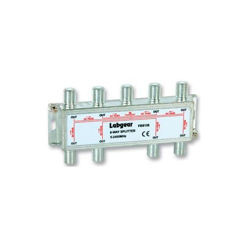LABGEAR - FBS138 - SPLITTER 8-WAY POWER PASS
