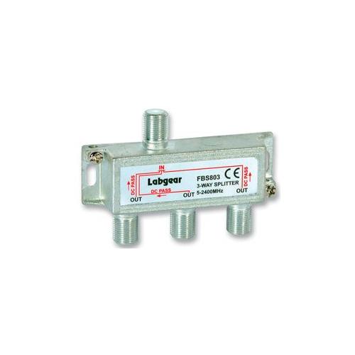 LABGEAR - FBS803 - SPLITTER 3-WAY POWER PASS