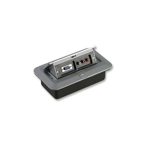 AV16214 - FLOOR BOX, VGA + AV