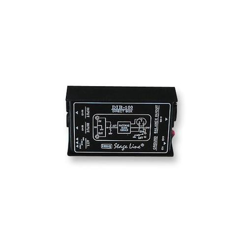 IMG STAGE LINE - DIB-100 - DIB-100 PASSIVE DI BOX, DI BOX