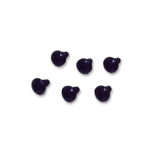 95606 - 'MSB' FASTENERS AND FEET , BLACK SCREWS B6 X 6 ,FOR MODULE TO EXTRUSION