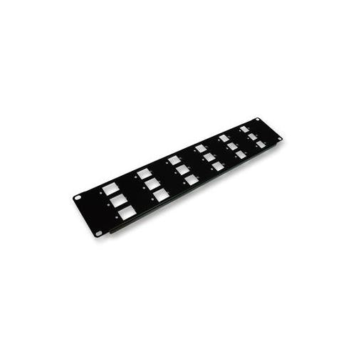 PENN ELCOM - R1268/2UK-718 - RACK PANEL, PUNCHED 18 IEC, 2U