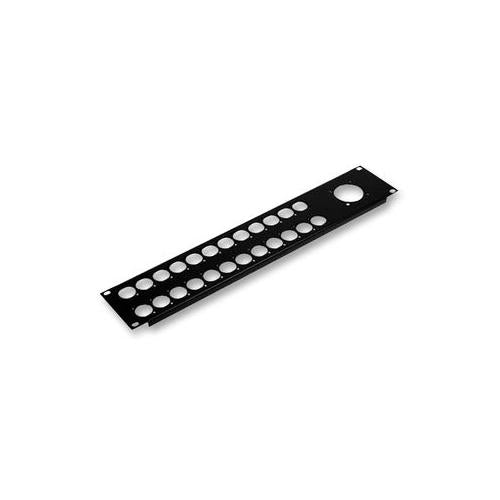 PENN ELCOM - R1269/2UK/24-1 - 19" RACK PANEL - XLR & SOCAPEX