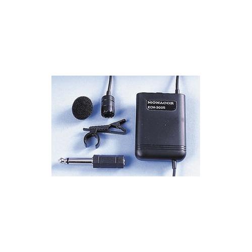 MONACOR - ECM-3005 - TIE-CLIP MICROPHONE
