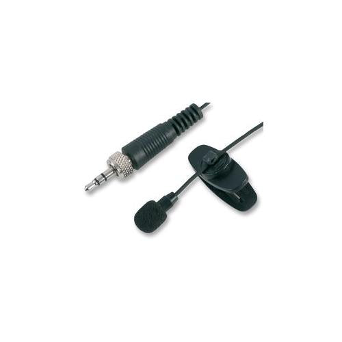 PULSE - MIC-500LJ BLACK - MINIATURE LAVALIER TIE-CLIP MICROPHONE