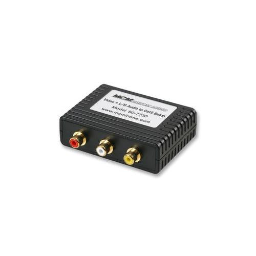 50-7730 - COMPOSITE VIDEO & STEREO AUDIO OVER CAT5, BALUN , VIDEO OVER ETHERNET