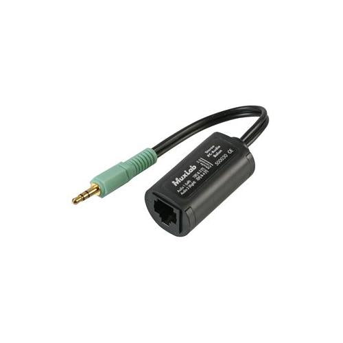 MUXLAB - 500030 - CAT5 AUDIO BALUN, STEREO, 3.5MM JACK , VIDEO OVER ETHERNET