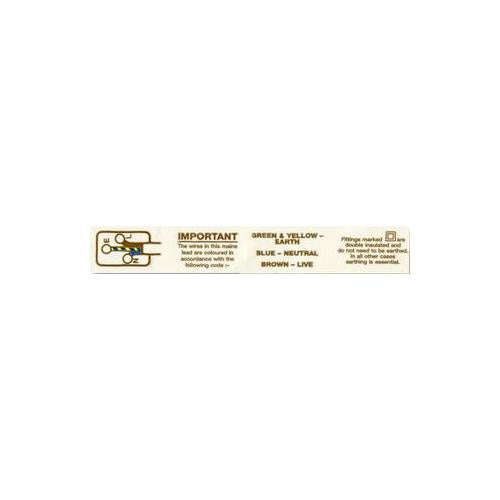 EWT1 - WIRING INSTRUCTION TAPE