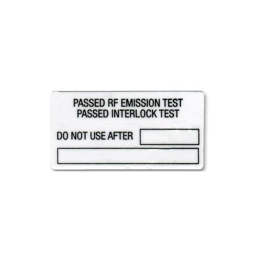 P100MLAB - MICROWAVE TEST LABELS