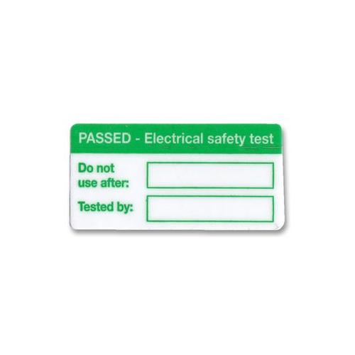 P1KLAB - PAT TESTED LABELS, 1000PK