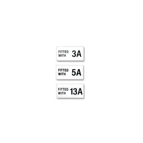 P500FL - FUSE LABELS FOR PLUGS, 500PK