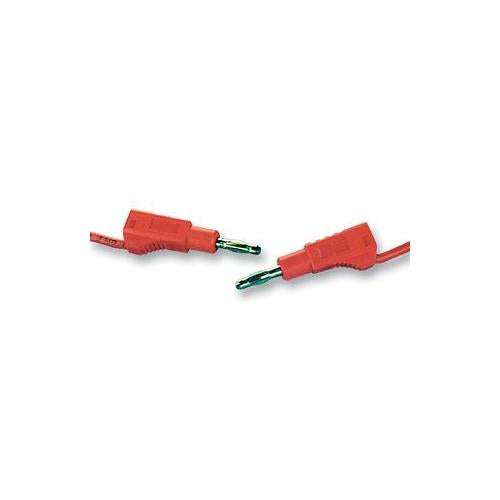 TENMA - 76-008 - TEST LEAD, 4MM PLUG-PLUG RED