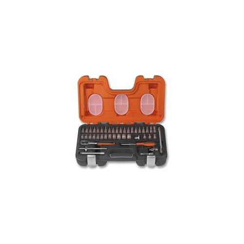 S460 Bahco 46 Piece 1/4" Socket Set
