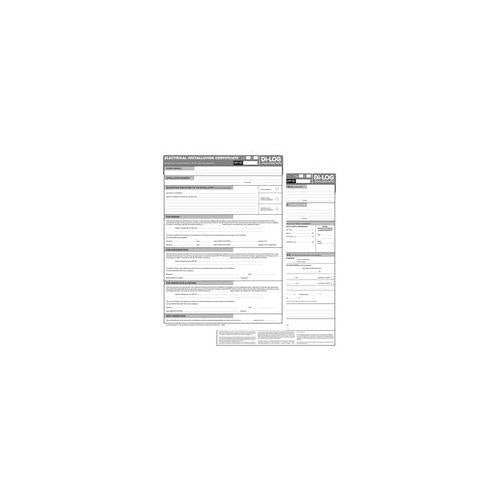 DLC101 Di-Log Certificate Book , Installation