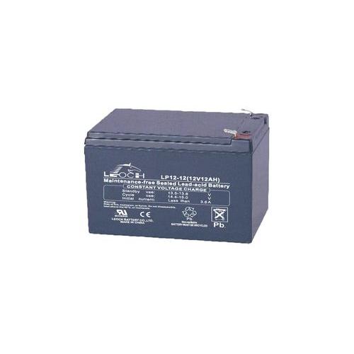 LP12-12 Leoch Battery, Lead Acid, Agm, 12V 12Ah