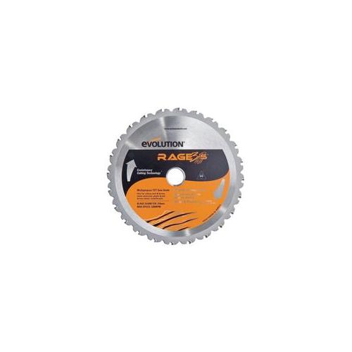 RAGEBLADE210MULTI Evolution (Powertools) Blade , M/Purpose , 210mm , Rage
