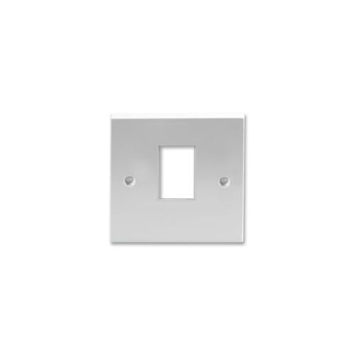 KP1-6 Faceplate , 1 Port , 6C (25X38.5mm)