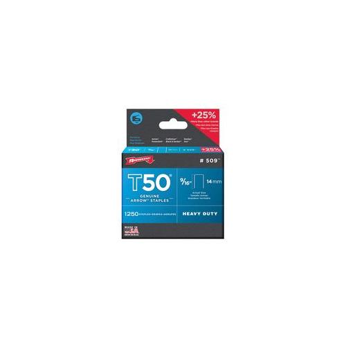 500916 Arrow Fastener 14mm Staples (pack 1250)