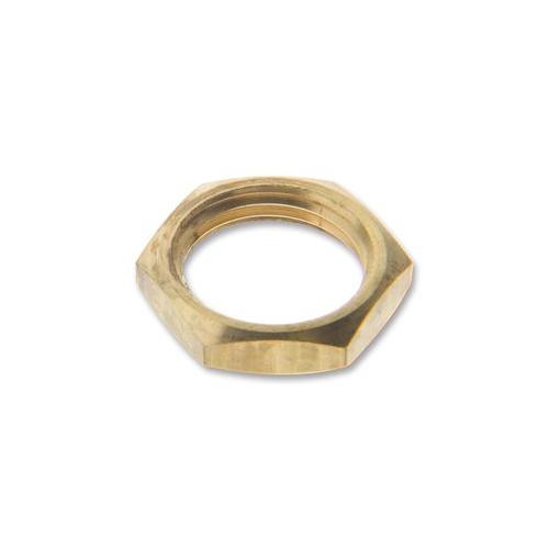 FL-235 Labfacility Locknut , Brass , 1/4" Bsp
