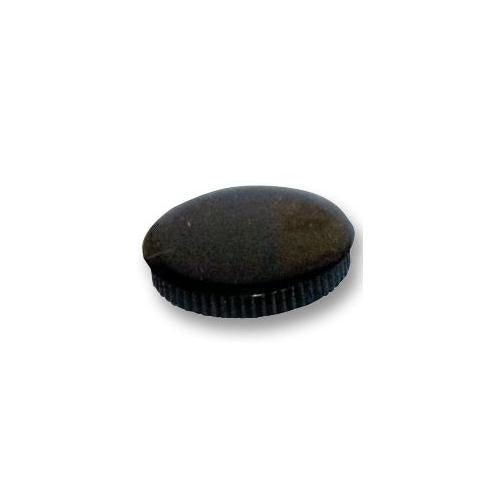 499.643 Mentor Cap , Knob , Glazed , Black