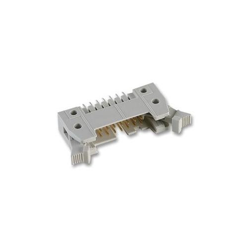 09 18 506 7914 Harting Header, Straight, S/Latch, 6Way