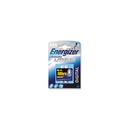 629769 Energizer Battery, Ultimate Lithium AAA 2Pk