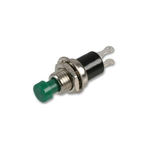 SW03240 Switch , Push Button , Mini , NO , Mom , Green