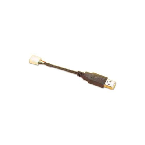 14193 Bulgin Lead , Adaptor USB A To 5W Crimp