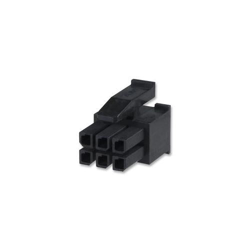 0-0794617-6 Te Connectivity / Amp Receptacle, D/Row 6 Way
