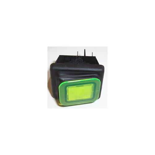 B4MASK48E1V0000 Molveno Switch , DPST Green
