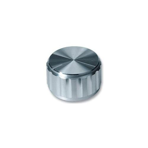 15T-2D Knob , Aluminium , Fluted , 15mm