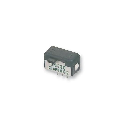 25546NA Apem Switch , SlIDE DPDT SIDE Button