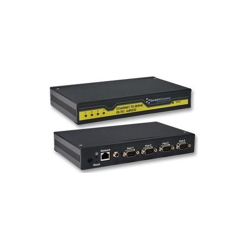 ES-701 Brainbox Device Server , Ethernet To 4X Serial