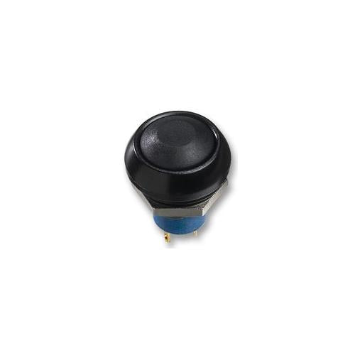 IPR3SAD2 Apem IP67 Pushbutton Rnd Black