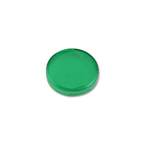 A0263E Apem lens for switch , Round , Green
