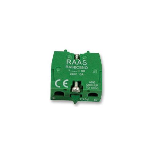 RB2-BE101-BP Raas 22mm Switches N/O Block