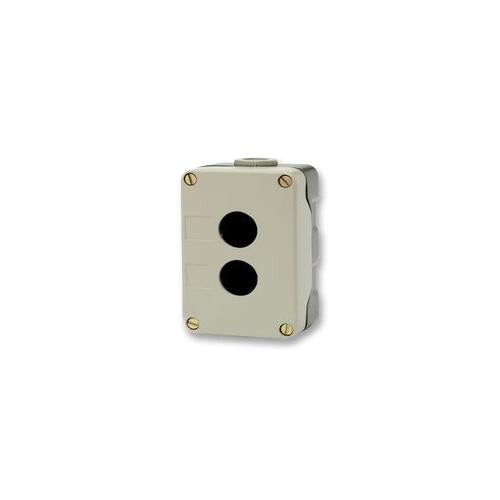 RC-2M Raas 22mm Switches 2 Hole Metal Enc