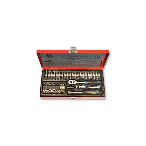 T4655 Ck Tools 39 Piece Sure Drive 1/4" Socket Set