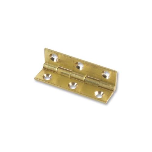 D00894 Duratool Hinge , Brass , 1.1/2X7/8" (pack 2)