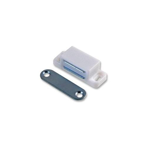 D00846 Duratool Magnetic Catch , Small , White (pack 10)