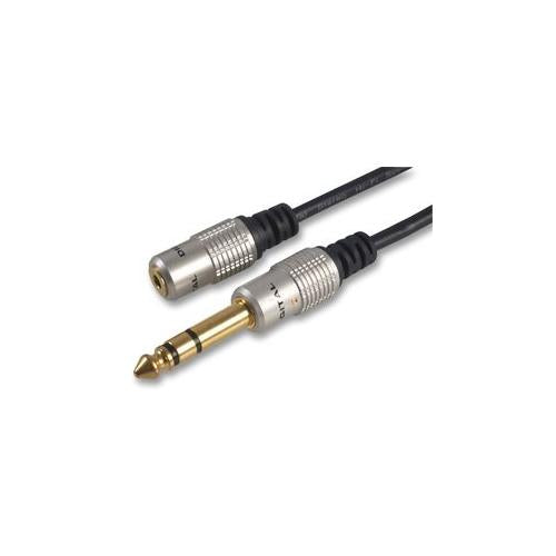 PSG03296 Pro Signal HQ Lead, 3.5mm stereo To 6.35mm St, 0.3M Cable