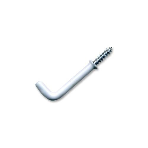 D01194 Duratool Hooks , Should , White , 11/2" (pack 10)